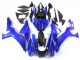 Rabatt Yamaha YZF 1000 R1 Motorrad Verkleidung 2020-2025 - Blau Matt Schwarz