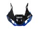 Rabatt Yamaha YZF 600 R6 Motorrad Verkleidung 1998-2002 - Weiss Blau Glanzendes Schwarz