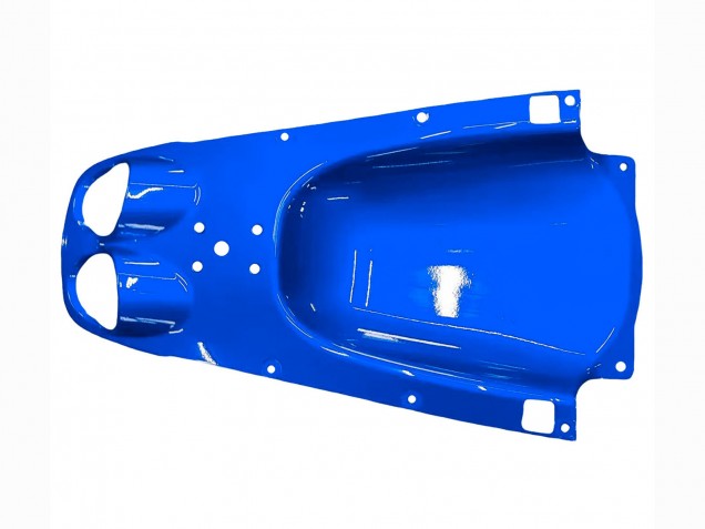 Rabatt Yamaha YZF 600 R6 Motorrad Verkleidung 1998-2002 - Weiss Blau Neon Gelb Fiat Motul Michelin