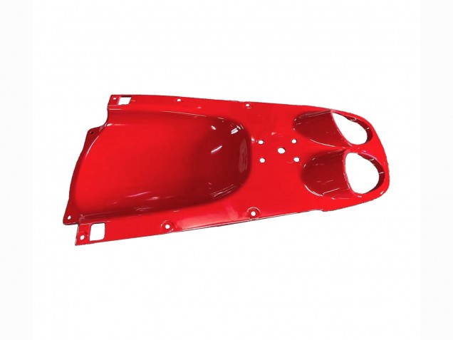 Rabatt Yamaha YZF 600 R6 Motorrad Verkleidung 1998-2002 - Rot Weiss Glanzendes Schwarz
