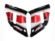 Rabatt Yamaha YZF 600 R6 Motorrad Verkleidung 1998-2002 - Rot Weiss Glanzendes Schwarz