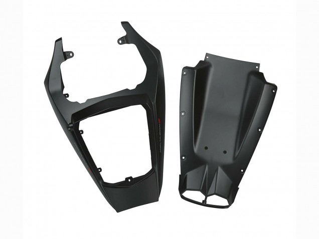 Rabatt Yamaha YZF R6S Motorrad Verkleidung 2006-2009 - Matt Schwarz