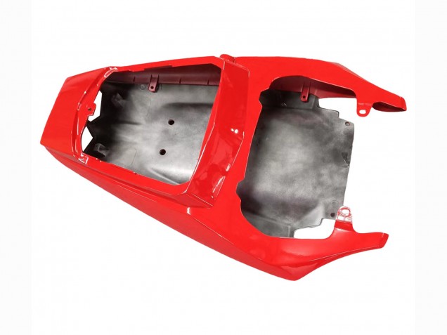 Rabatt Yamaha YZF R6S Motorrad Verkleidung 2006-2009 - Rot Weiss Glanzendes Schwarz