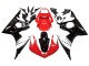 Rabatt Yamaha YZF R6S Motorrad Verkleidung 2006-2009 - Rot Weiss Glanzendes Schwarz