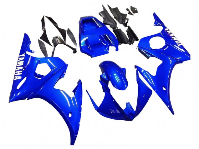 Rabatt Yamaha YZF R6S Motorrad Verkleidung 2006-2009 - Blau