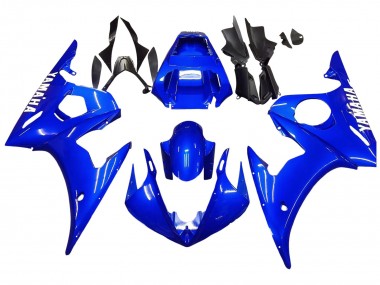 Rabatt Yamaha YZF R6S Motorrad Verkleidung 2006-2009 - Blau
