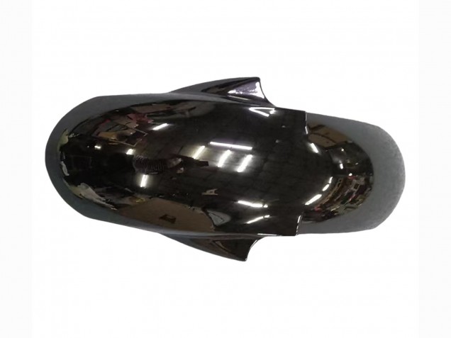 Rabatt Yamaha YZF R6S Motorrad Verkleidung 2006-2009 - Glanzendes Schwarz Matt Schwarz Weiss Aufkleber