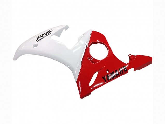 Rabatt Yamaha YZF R6S Motorrad Verkleidung 2006-2009 - Weiss Rot