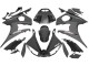 Rabatt Yamaha YZF R6S Motorrad Verkleidung 2006-2009 - Glanzendes Schwarz Matt Schwarz