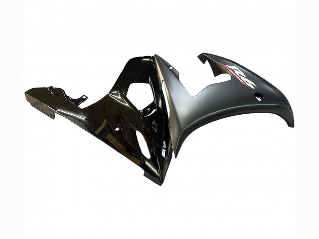 Rabatt Yamaha YZF R6S Motorrad Verkleidung 2006-2009 - Glanzendes Schwarz Matt Schwarz Gold Chameleon