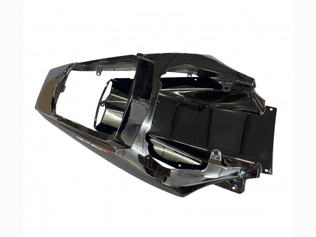 Rabatt Yamaha YZF R6S Motorrad Verkleidung 2006-2009 - Glanzendes Schwarz Matt Schwarz Gold Chameleon