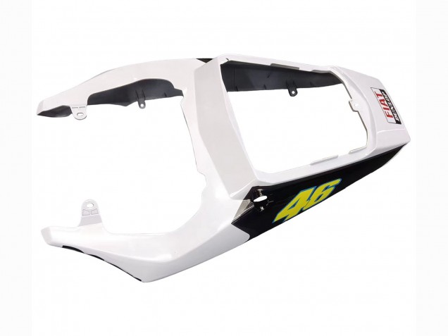 Rabatt Yamaha YZF 600 R6 Motorrad Verkleidung 2005 - Weiss Blau Dunlop Fiat Motul