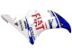 Rabatt Yamaha YZF 600 R6 Motorrad Verkleidung 2005 - Weiss Blau Dunlop Fiat Motul