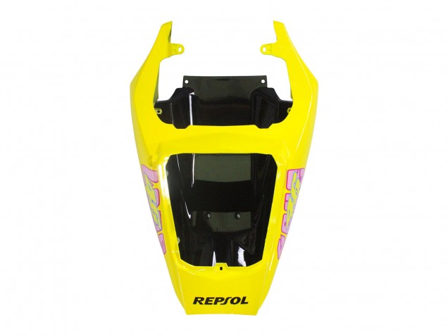 Rabatt Yamaha YZF 600 R6 Motorrad Verkleidung 2005 - Schwarz Rosa Gelb Repsol 46