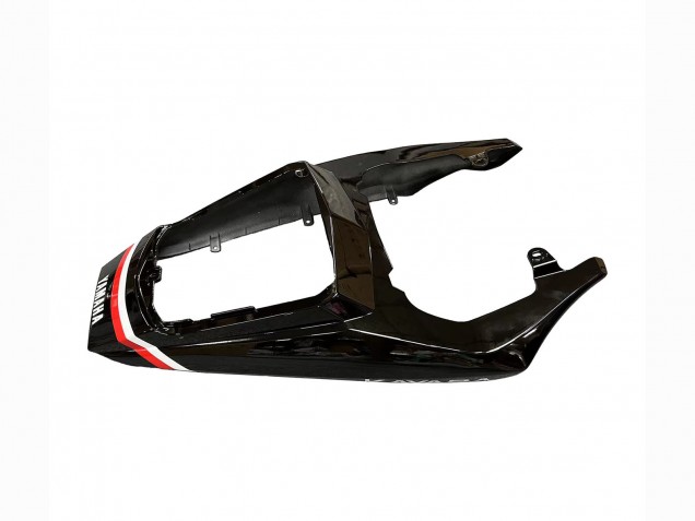 Rabatt Yamaha YZF 600 R6 Motorrad Verkleidung 2005 - Glanzendes Schwarz Weiss Lucky Strike Motul