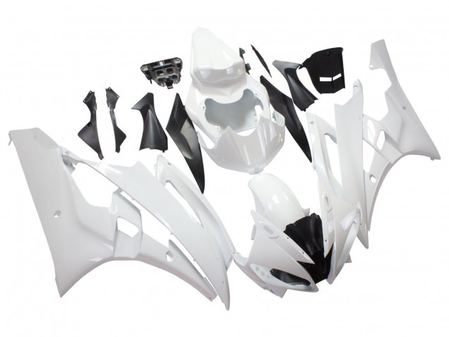 Rabatt Yamaha YZF 600 R6 Motorrad Verkleidung 2006-2007 - Weiss