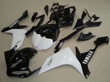 Rabatt Yamaha YZF R1 Motorrad Verkleidung 2007-2008 - Weiss Schwarz