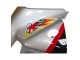 Rabatt Honda VTR1000 Motorrad Verkleidung 2000-2006 - Silber Rot Schwarz Streifen Rennen