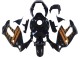 Rabatt Honda VTR1000F Motorrad Verkleidung 1997-2005 - Glanzendes Schwarz Gold