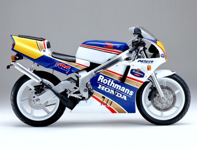 Rabatt Honda VTR1000F Motorrad Verkleidung 1997-2005 - Weiss Blau Gold Rothmans