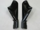 Rabatt Kawasaki ZX9R Motorrad Verkleidung 2000-2001 - Glanzendes Schwarz Weiss West