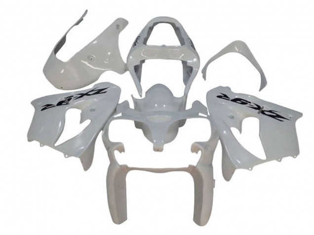 Rabatt Kawasaki ZX9R Motorrad Verkleidung 2002-2003 - Weiss Schwarz Aufkleber