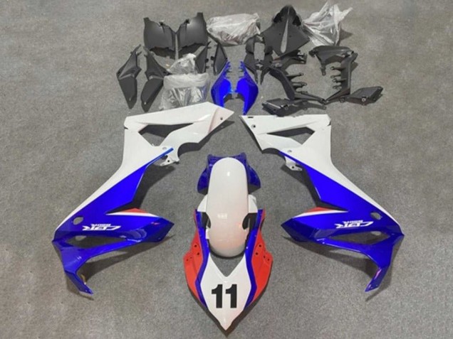 Rabatt Honda CBR650R Motorrad Verkleidung 2019-2020 - Weiss Blau Rot