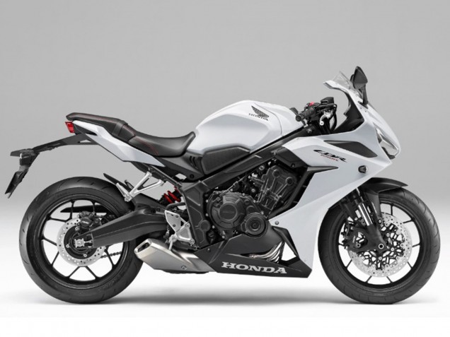 Rabatt Honda CBR650R Motorrad Verkleidung 2021-2023 - Matt Weiss
