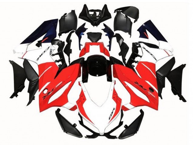 Rabatt Honda CBR650R Motorrad Verkleidung 2021-2023 - Rot Weiss Schwarz Blau