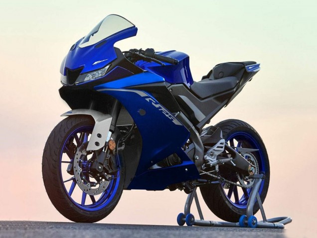 Rabatt Yamaha YZF R125 Motorrad Verkleidung 2019-2024 - Blau