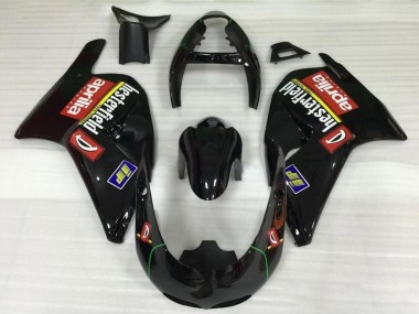 Rabatt Aprilia RS250 Motorrad Verkleidung 1995-1997 - Glanzendes Schwarz Rot