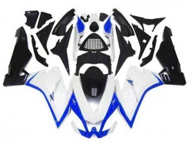 Rabatt Aprilia RSV4 1000 Motorrad Verkleidung 2009-2015 - Weiss Blau Schwarz