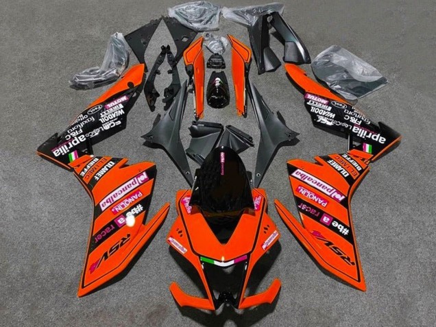 Rabatt Aprilia RSV4 1000 Motorrad Verkleidung 2009-2015 - Rot Schwarz
