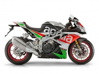 Rabatt Aprilia RSV4 1000 Motorrad Verkleidung 2016-2020 - Silber Rot Schwarz Grun