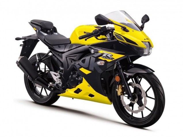 Rabatt Suzuki GSXR125 Motorrad Verkleidung 2017-2025 - Gelb