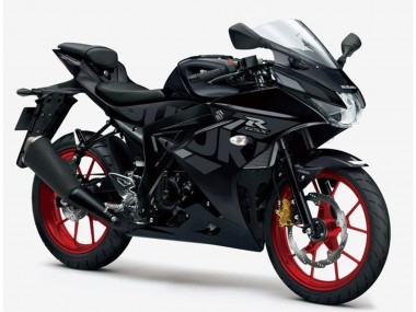 Rabatt Suzuki GSXR125 Motorrad Verkleidung 2017-2025 - Schwarz