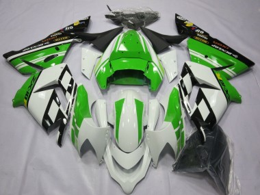 Rabatt Kawasaki ZX10R Motorrad Verkleidung 2004-2005 - Weiss Grun