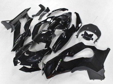 Rabatt Kawasaki ZX10R Motorrad Verkleidung 2021-2025 - Glanzendes Schwarz Weiss Grun Aufkleber