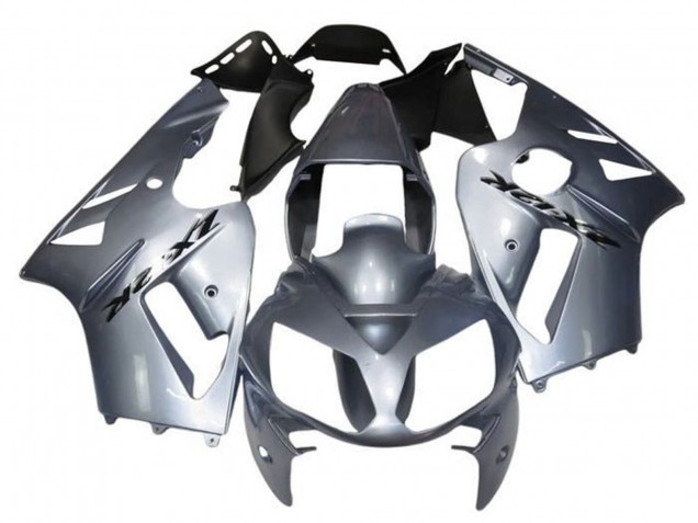 Rabatt Kawasaki ZX12R Motorrad Verkleidung 2000-2001 - Silber