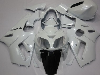 Rabatt Kawasaki ZX12R Motorrad Verkleidung 2002-2006 - Perl Weiss