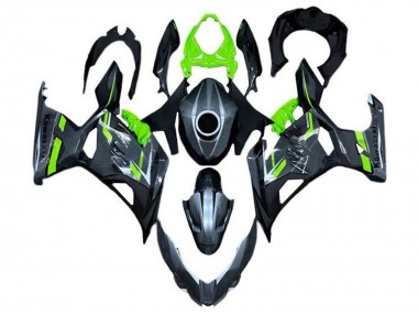 Rabatt Kawasaki Ninja 400 Motorrad Verkleidung 2018-2024 - Grun Grau