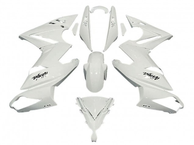 Rabatt Kawasaki Ninja 650 EX650 Motorrad Verkleidung 2009-2011 - Weiss