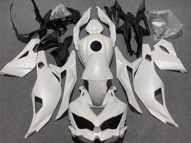 Rabatt Kawasaki ZX25R ZX-25R Motorrad Verkleidung 2019-2025 - Perl Weiss
