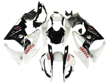 Rabatt BMW S1000RR Motorrad Verkleidung 2015-2016 - Perl Weiss Schwarz Fiamm