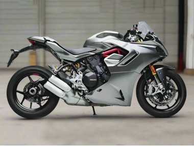 Rabatt Ducati 2021-2024 Ducati Supersport 950/950S Motorrad Verkleidung 2021-2024 - Silber