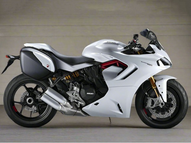 Rabatt Ducati 2021-2024 Ducati Supersport 950/950S Motorrad Verkleidung 2021-2024 - Perl Weiss