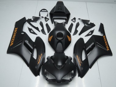 Rabatt Honda CBR1000RR Motorrad Verkleidung 2004-2005 - Matt Schwarz Orange Aufkleber
