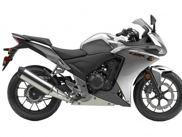 Rabatt Honda CBR500R Motorrad Verkleidung 2013-2015 - Silber