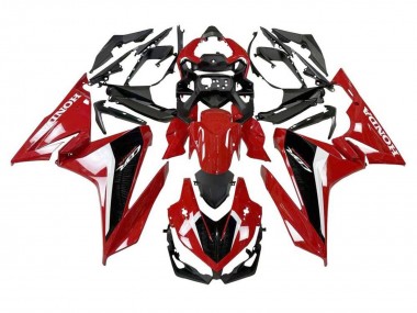 Rabatt Honda CBR500R Motorrad Verkleidung 2019-2021 - Rot Weiss Schwarz
