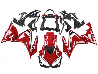 Rabatt Honda CBR500R Motorrad Verkleidung 2019-2021 - Rot Weiss Schwarz
